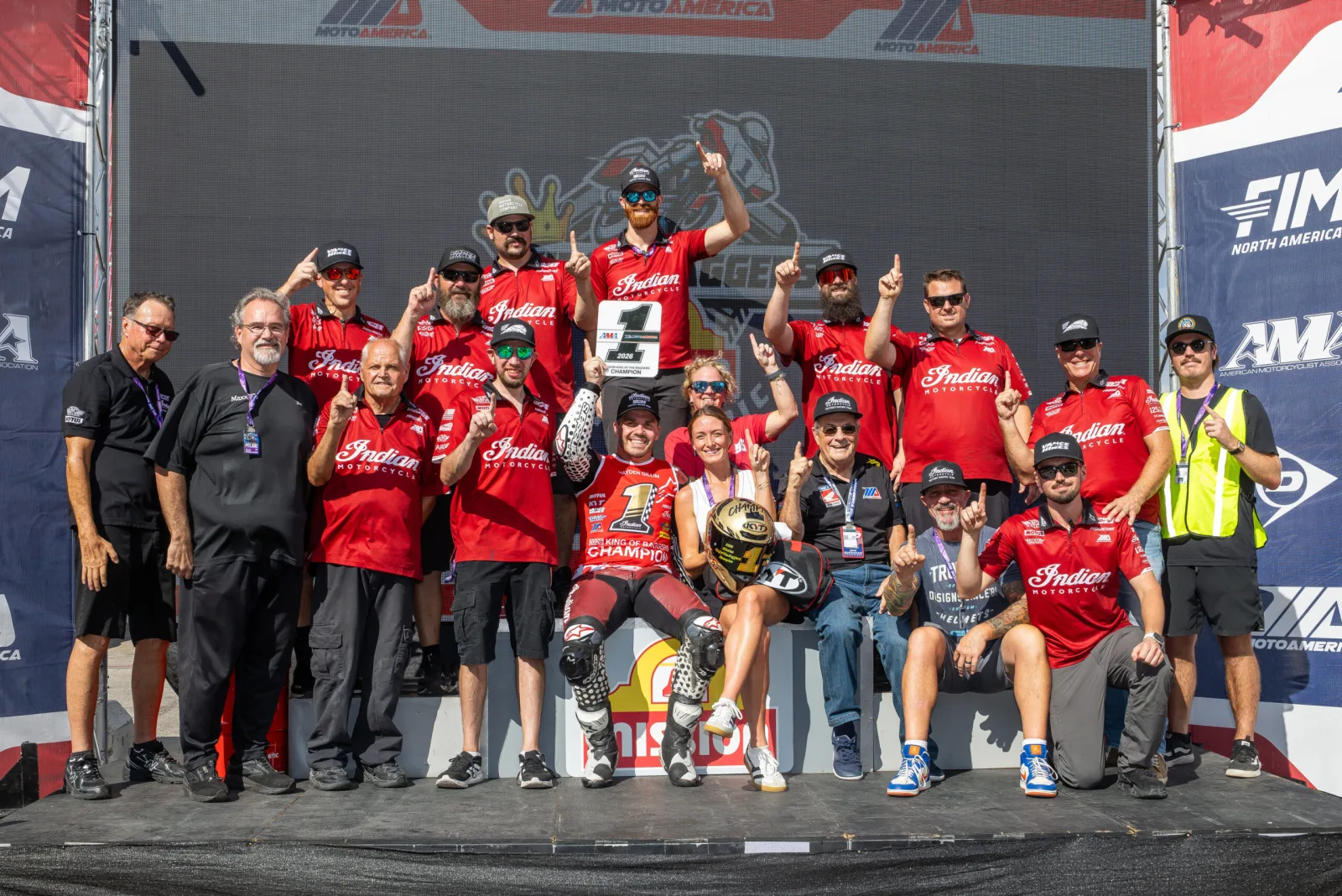 Indian Motorcycle Racing a Hayden Gillim získali mistrovský titul King of the Baggers 2026