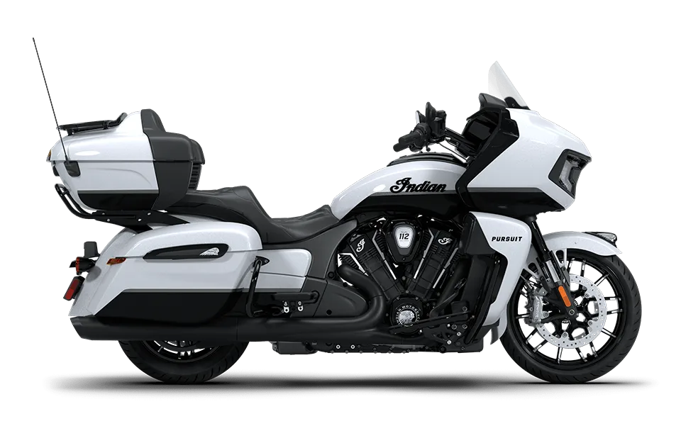 Pursuit Dark Horse Ghost White Metallic with Black Smoke